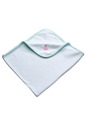 Little Me Cupcake Receiving Blanket