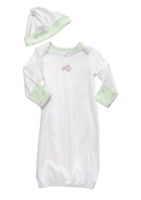 Little Me Petite Rose Gown with Hat