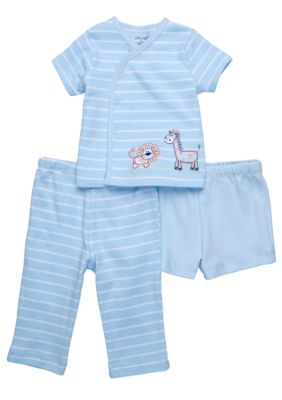 Little Me 3-Piece Animal Diaper Pant Set