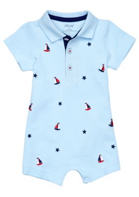 Little Me Sailboat Romper