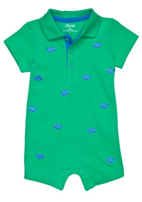 Little Me Whale Romper