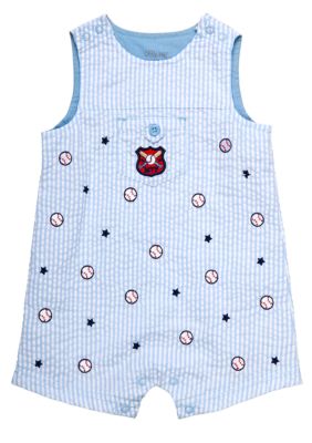 Little Me Baseball Sunsuit
