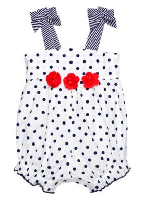 Little Me Polka Dot Sunsuit