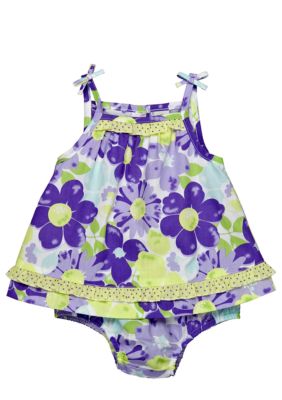 Little Me Floral 2-Piece Dress Set