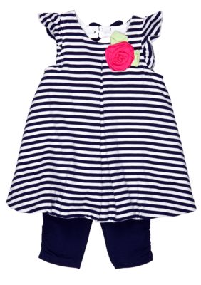 Little Me Nautical Capri Set