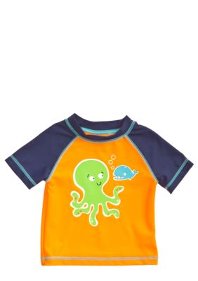 Little Me Octopus Rash Guard