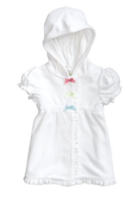 Little Me Hooded Terry Cover Up