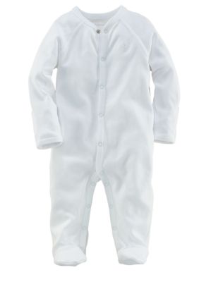Ralph Lauren Childrenswear Cotton Footed Coverall
