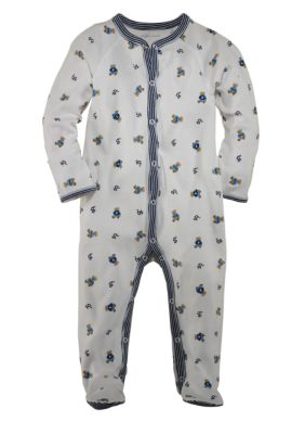 Ralph Lauren Childrenswear Bear Printed Coverall