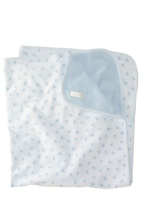 Ralph Lauren Childrenswear Reversible Printed Receiving Blanket 