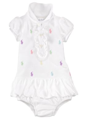 Ralph Lauren Childrenswear Allover Pony Polo Dress