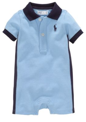 Ralph Lauren Childrenswear Pieced Polo Shortall
