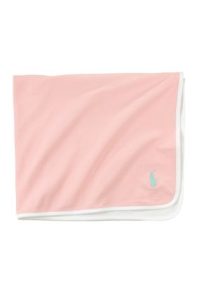 Ralph Lauren Childrenswear Pink Mesh Blanket