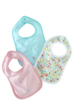 Ralph Lauren Childrenswear 3-Pack Bibs
