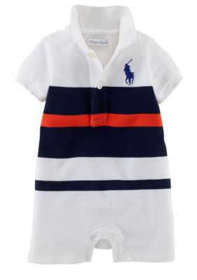 Ralph Lauren Childrenswear Bold Stripe Shortall