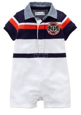 Ralph Lauren Childrenswear Coastal Sporty Stripe Shortall