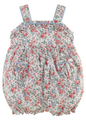 Ralph Lauren Childrenswear Floral Print Babydoll Romper