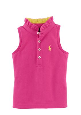 Ralph Lauren Childrenswear Sleeveless Mesh Shirt