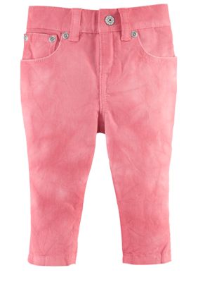 Ralph Lauren Childrenswear Watercolor Cropped Skinny Jean