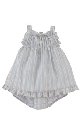 Ralph Lauren Childrenswear Striped Ruffle Tunic Set