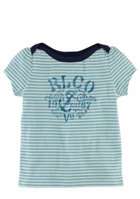Ralph Lauren Childrenswear Nautical Striped Tee