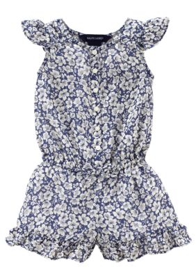Ralph Lauren Childrenswear Floral Print Romper