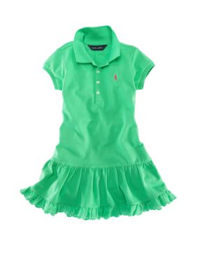 Ralph Lauren Childrenswear Essential Polo Dress - Toddler Girl