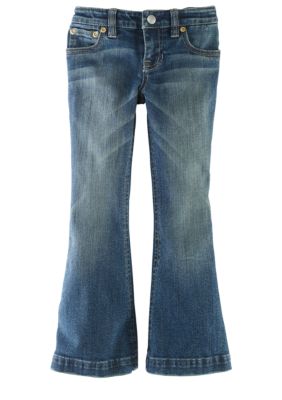 Ralph Lauren Childrenswear Heaton Flare Denim Toddler Girls