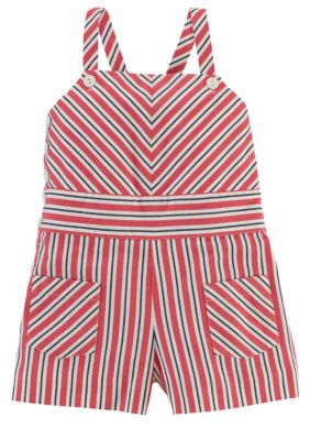 Ralph Lauren Childrenswear Stripe Romper Toddler Girls