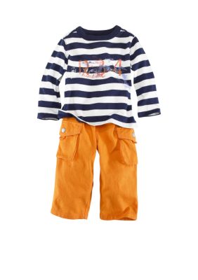 Ralph Lauren Childrenswear Graphic Rugby Pant - Infant