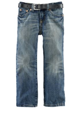 Ralph Lauren Childrenswear Slim Fit Vestry Wash Denim