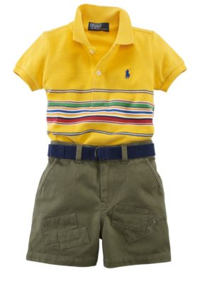 Ralph Lauren Childrenswear Safari Short Set