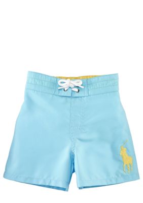 Ralph Lauren Childrenswear Signature Big Pony Swim Trunk