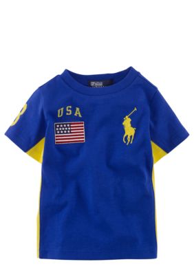 Ralph Lauren Childrenswear USA Colorbock Shirt