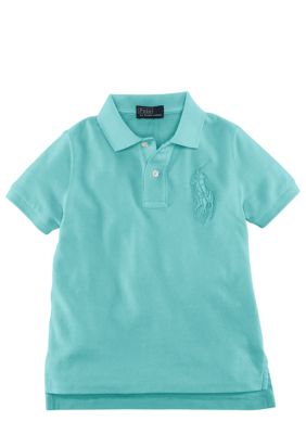 Ralph Lauren Childrenswear Tonal Embroidered Pony Polo Shirt