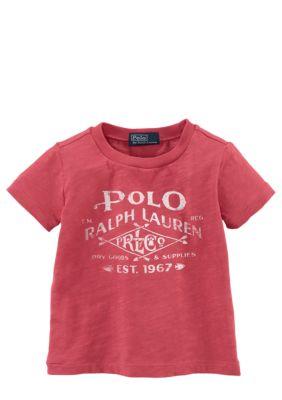 Ralph Lauren Childrenswear Polo Logo Screenprint Tee