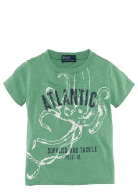 Ralph Lauren Childrenswear Marine Screenprint Tee