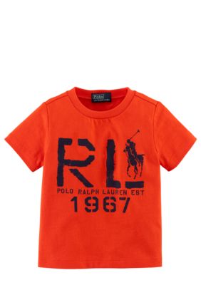 Ralph Lauren Childrenswear Logo Screenprint Tee