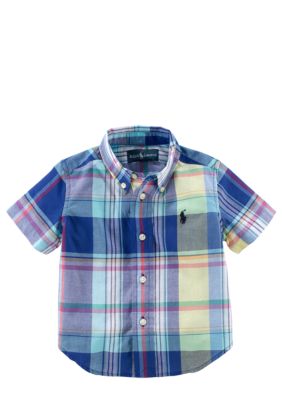 Ralph Lauren Childrenswear Preppy Plaid Shirt