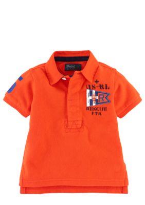 Ralph Lauren Childrenswear Coastal Patrol Graphics Polo