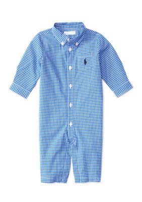 ralph lauren rompers baby boy