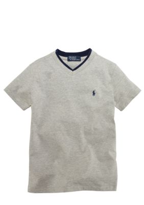 Ralph Lauren Childrenswear V-Neck Tee Toddler Boys