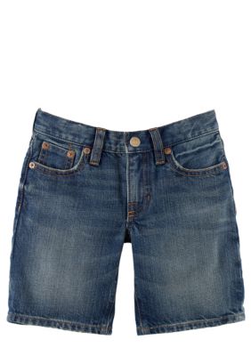 Ralph Lauren Childrenswear Classic Tookes-Wash Denim Short Toddler Boy