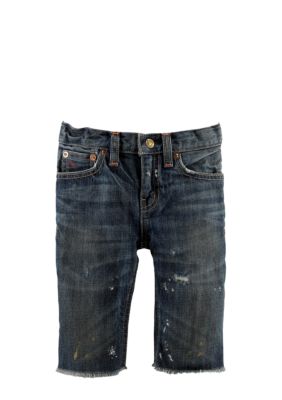Ralph Lauren Childrenswear Slouch Jean Short Toddler Boy