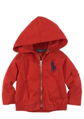 Ralph Lauren Childrenswear Hooded Windbreaker Jacket Toddler Boys