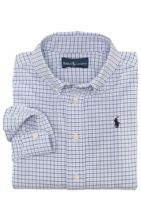 Ralph Lauren Childrenswear Plaid Oxford Shirt Toddler Boys