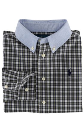 Ralph Lauren Childrenswear Oxford Blake Button-Down Shirt Toddler Boys