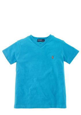 Ralph Lauren Childrenswear V-Neck Tee Toddler Boy