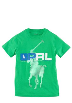 Ralph Lauren Childrenswear Large Pony PRL Active Tee Toddler Boy