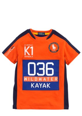 Ralph Lauren Childrenswear Orange Wild River Tee Toddler Boy